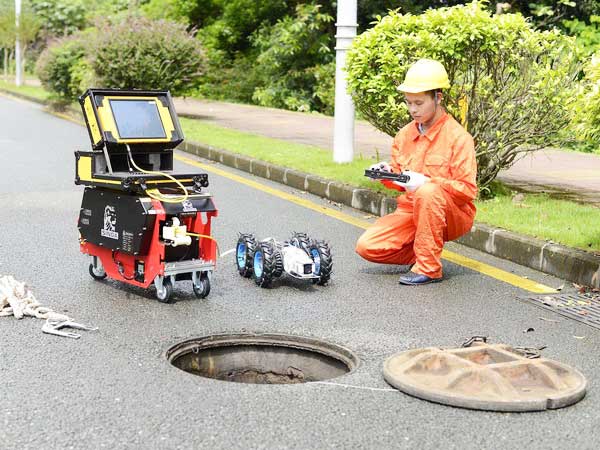 象州管道机器人检测